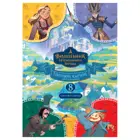 Картон цветной, А4, 8 л., 8 цв., немелованный, двусторонний, в папке. Волшебник изумрудного города.