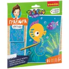 Набор для творчества. Bondibon. Цветная гравюра. "Морская".