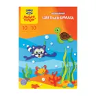 Бумага цветная, А4, 10 л., 10 цв., мелованная, односторонняя, в папке. Приключения Енота.