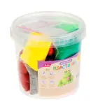Пластилин воздушный в ведерке 15 цветов. KiKi.