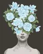 Картина по номерам на холсте 40х50 на подрамнике. "Нежность". (серия Арт-флора).