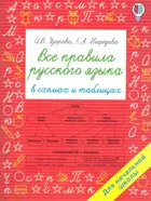 Русский язык. 1-4 класс. Все правила русского языка в схемах и таблицах.