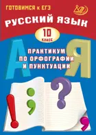 Русский язык. 10 класс. Практикум по орфографии и пунктуации. Подготовка к ЕГЭ.