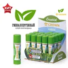 Клей-карандаш гипоаллергенный. "Crown Expert" 8 гр.