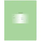 Тетрадь 24 листа, клетка, обложка мелованный картон. "Первоклассная". Светло-зеленая.