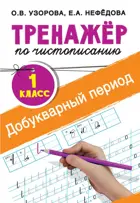 Обучение грамоте. 1 класс. Тренажер по чистописанию. Добукварный период.