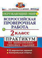 Всероссийские проверочные работы (ВПР). Окружающий мир. 2 класс. Практикум.