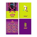 Тетрадь 60 листов на гребне, клетка, обложка мелованный картон, блок офсет, белизна 100%. BG "Дети интернета".