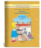 Литературное чтение. 1 класс. Итоговые контрольные работы. КИМ.