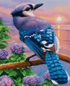 Алмазная мозаика на подрамнике KiKi "Рассвет" 40*50, полная выкладка.