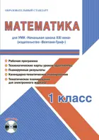 Математика. 1 класс. Планирование, технологические карты. Рабочая программа+CD. Начальная школа XXI в.