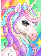 Алмазная мозаика KiKi "Радужные мечты" 30*40, полная выкладка