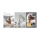 Тетрадь 80 листов, А4, клетка. BG "Любите мир", матовая ламинация