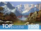Пазлы классические. TOPpuzzle "Головин. Горное озеро". 1000 элементов.