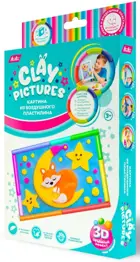 Набор для лепки. Картина из воздушного пластилина. "Лисичкин сон". KiKi.